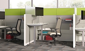 HON Adjustable Height Table Desk