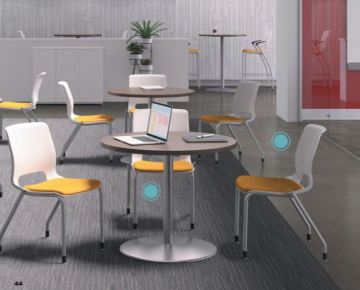 Hon Motivate Round Cafe Table & Motivate Chairs