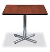 Hon Round Cafe Table with Silver X Base