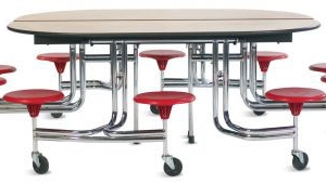 BioFit 10-Seat Oval Table