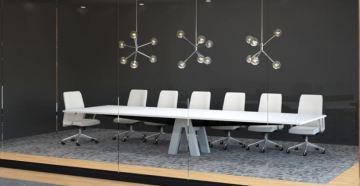 Enwrk Equilibrium Rectangle Conference Table