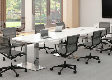 PCF White Palmer House Conference Table