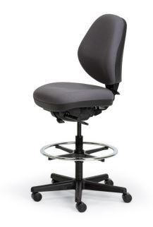Sitmatic Goodfit Armless Stool with Footring