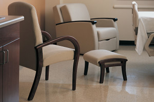 Arris Highback Chair and Footstool
