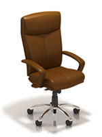 CARMEL-SPLIT-BACK, Fully adjustable deluxe exec chair