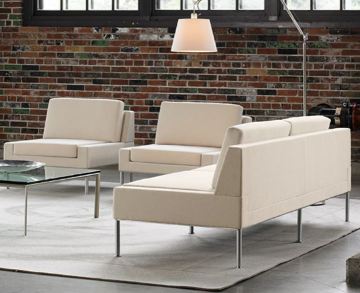 Keil-Dario Armless Modern Style Lounge