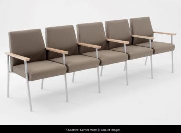 Lesro-5-seater, also available with 2, 3 or 4 seats