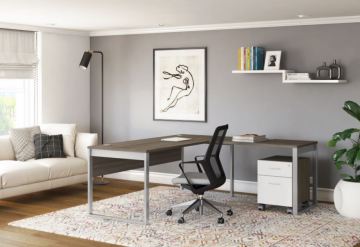 Mav Summit Home-Office L-Shape Desk with Return FAST