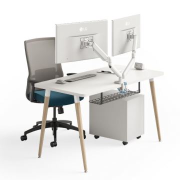 SOI Home-Office Reya Table-Desk/with  optional monitor arm
