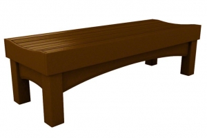 CSF Recycled Backless Coastal Bench